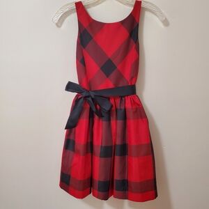Girls Polo Ralph Lauren Plaid Dress (Size 12)